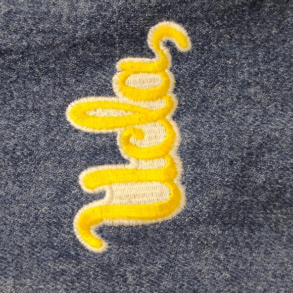 SALE! RARE! UCLA Chalk Line Full Zip Up Denim Jacket Sz.L (X-64 CRATE) - Picture 2 of 16